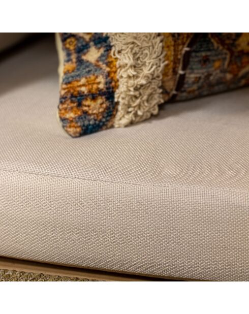 Saona Gartentisch-Set 1 Tisch und 8 Stühle beige/natur