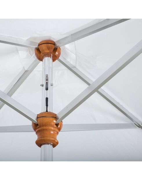 Parasol sans pied Comete blanc - 200x200 cm