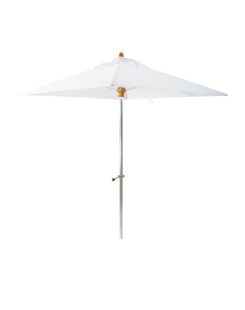 Ombrellone senza piedi Comete bianco - 200x200 cm