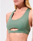 Brassière de sport Breathe verte