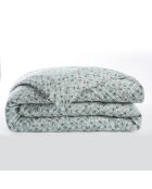 Housse de couette Gaze de coton imprimée Marguerite multicolore