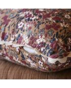 Coussin déhoussable avec croquet Capucine camel