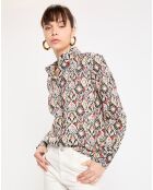 Chemise Romane multicolore