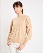 Pull en Lin & Coton Rain beige