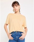 T-Shirt 100% Lin Lin Ariba beige