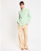 Pantalon 100% Lin Ravia beige