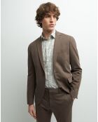 Veste extraslim Boogie kaki mousse
