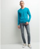 Pull Pelaga vert turquoise