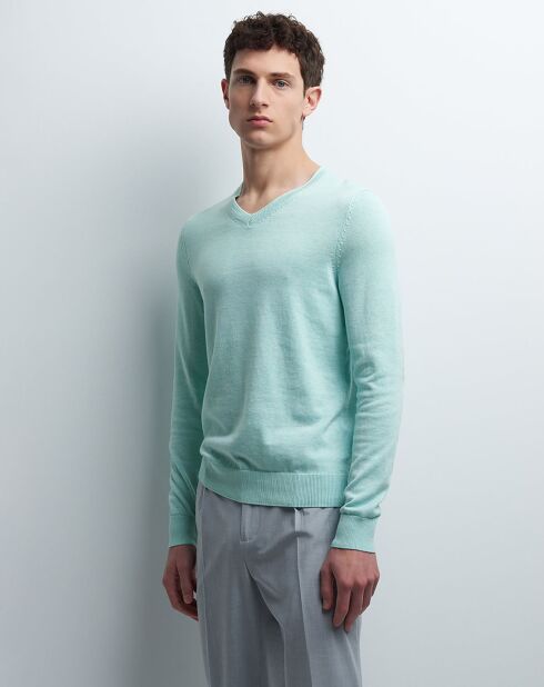 Pull Pelaga vert améthyste