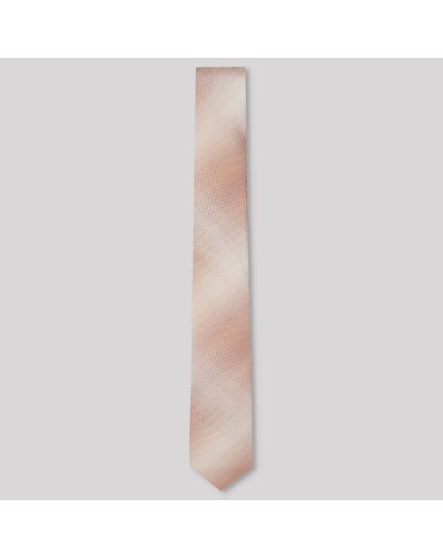 Cravate en Soie mélangée Sorizon faux-uni beige