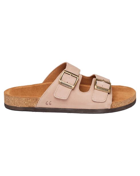 Mules Giverny in pelle beige