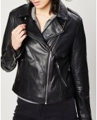 Veste perfecto Biker effet cuir collection EDC by Esprit noire