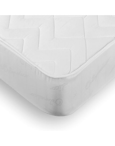 Protège-matelas imperméable matelassée blanc - 180x190/200 cm