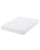 Protège-matelas en coton éponge blanc - 160x190/200 cm