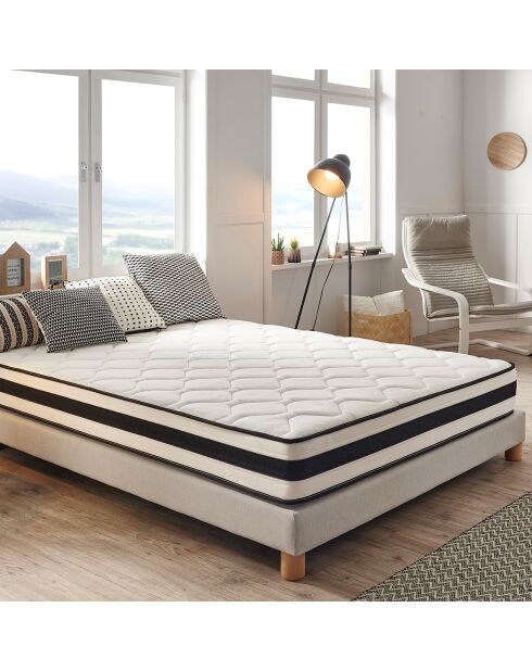 Matelas Maxim noir/blanc - 80x200 cm