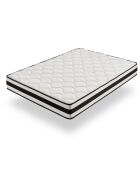Matelas Maxim noir/blanc - 180x200 cm
