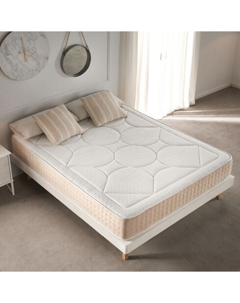 Matelas Memory Royal Multizone beige - 90x190 cm