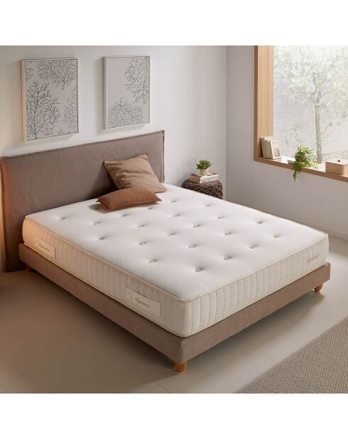 Matelas Supreme Ressorts Ensachés blanc - 180x200 cm