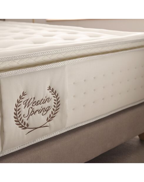 Matelas Westin Spring blanc - 200x200 cm
