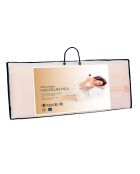 Oreiller viscoléastique Tencel beige - 75x34x14 cm