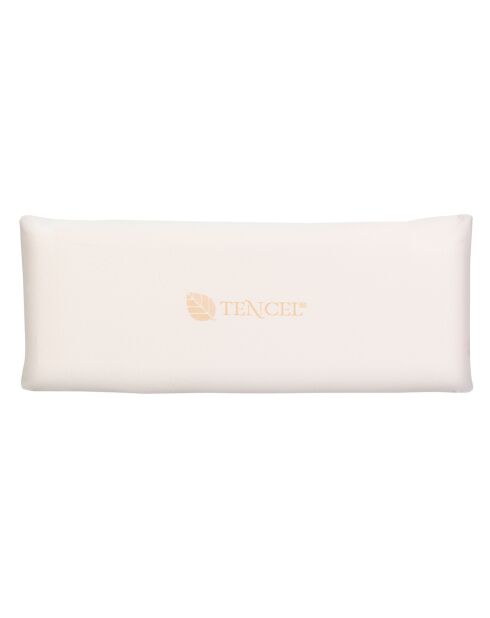Oreiller viscoléastique Tencel beige - 150x34x14 cm