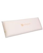 Oreiller viscoléastique Tencel beige - 90x34x14 cm