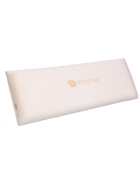 Oreiller viscoléastique Tencel beige - 150x34x14 cm