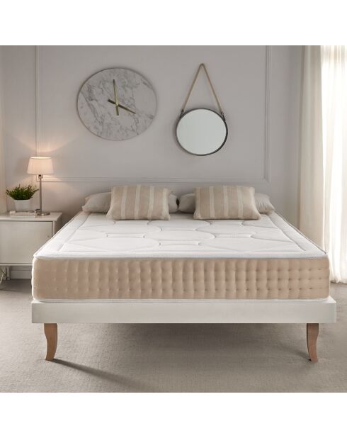 Matelas Memory Royal Multizone beige - 140x200 cm