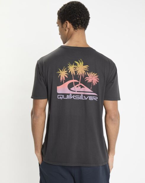 Schwarzes T-Shirt aus 100% Bio-Baumwolle