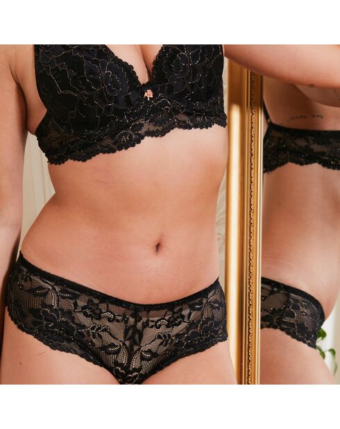 Ensemble Soutien-gorge & Shorty Sama noir
