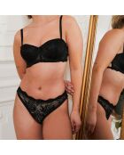Ensemble Soutien-gorge & Tanga Dil noir
