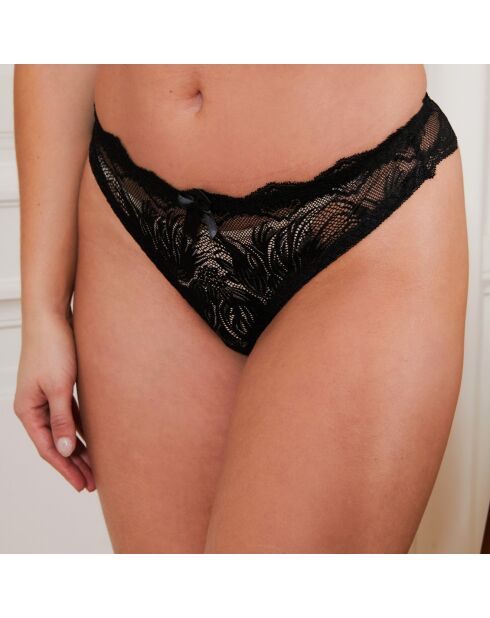 Ensemble Soutien-gorge & Tanga Dil noir