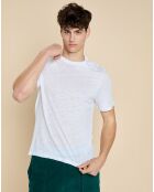 T-Shirt 100% Lin Humbert blanc