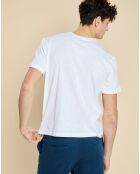 T-Shirt Hamilton blanc