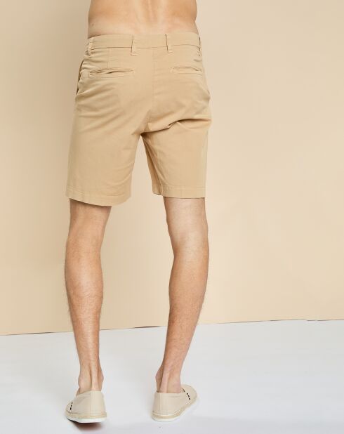 Beige korte broek Domi