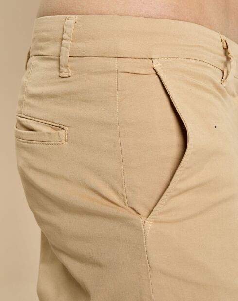 Beige korte broek Domi
