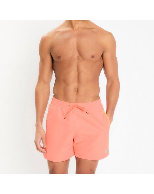 Pantalones cortos de baño naranja claro