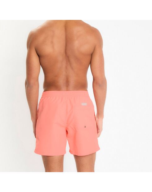 Pantalones cortos de baño naranja claro