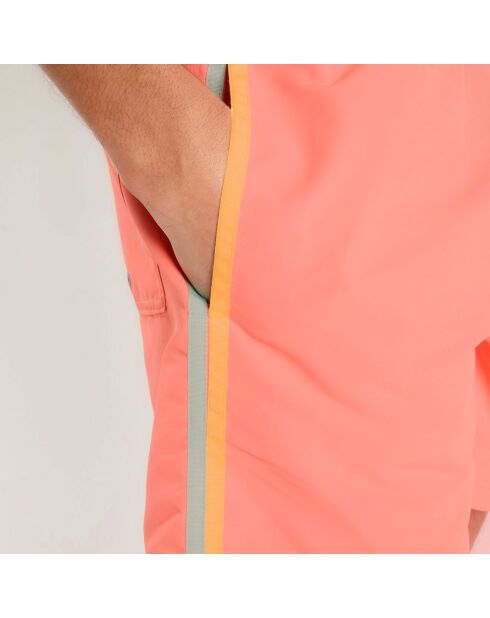 Pantalones cortos de baño naranja claro