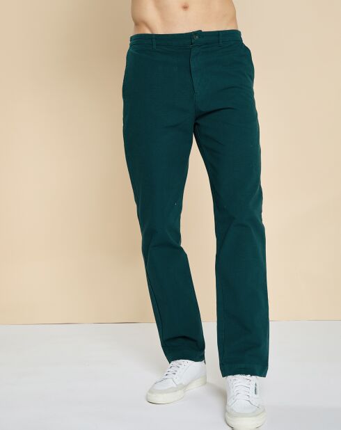Pantaloni plissettati Diony fougère