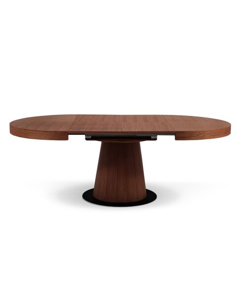 Table Extensible Laica chêne foncé - 120/220x120x76 cm