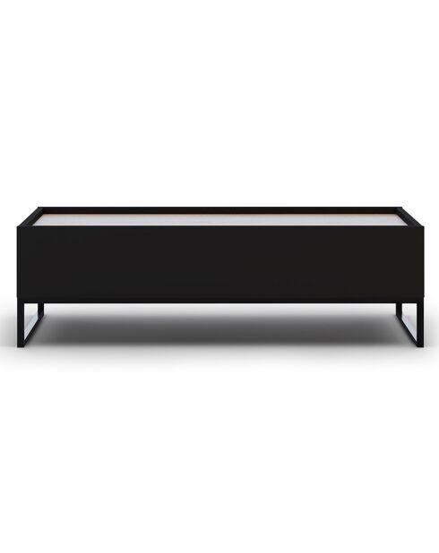 Table Basse Helene chêne naturel/noir - 120x60x35 cm