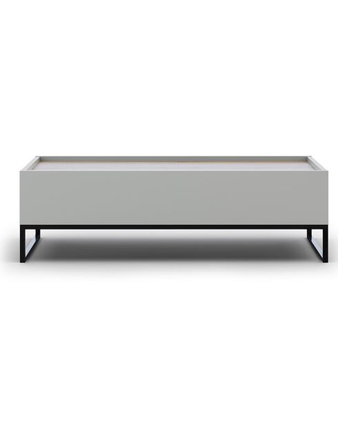 Table Basse Helene chêne naturel/gris clair - 120x60x35 cm