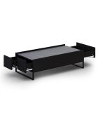 Table Basse Helene noire - 120x60x35 cm