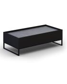Table Basse Helene noire - 120x60x35 cm