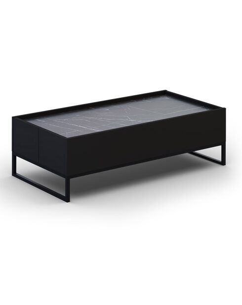 Table Basse Helene noire - 120x60x35 cm