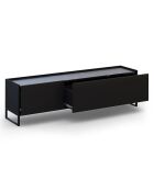 Meuble TV Helene noir - 180x40x50 cm