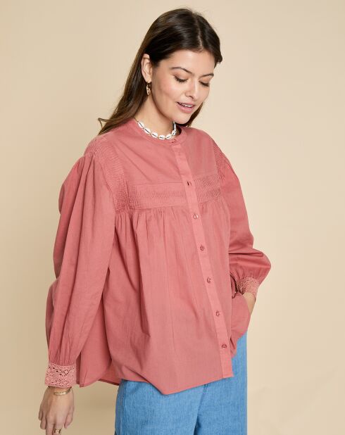 Blouse Elais brique