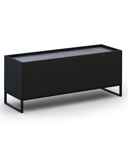 Meuble TV Helene noir - 120x40x50 cm