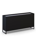 Buffet Helene noir - 160x40x80 cm